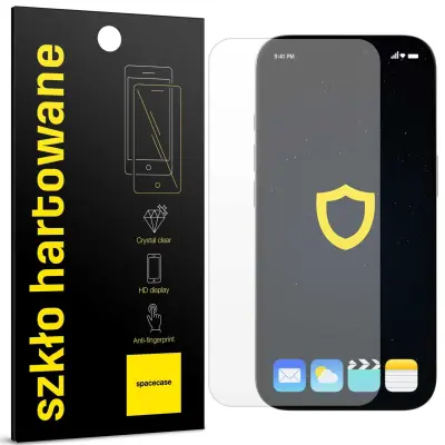 SPACECASE KALJENO STEKLO 2.5D ZA IPHONE 16 ZAŠČITNI PREDNJI ZASLON