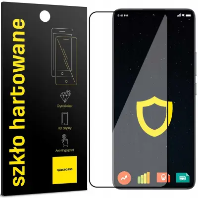 SPACECASE 5D KALJENO STEKLO ZA POCO F6 5G ZAŠČITA EKRANA