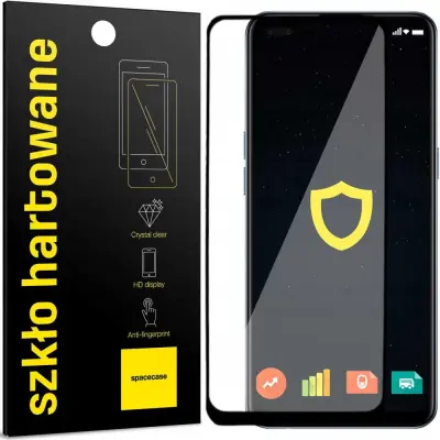 SPACECASE 5D KALJENO STEKLO ZA OPPO RENO 4G ZAŠČITA ZA EKRAN