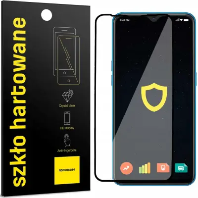 SPACECASE 5D KALJENO STEKLO ZA OPPO A12 ZAŠČITA EKRANA PRED PRASKAMI