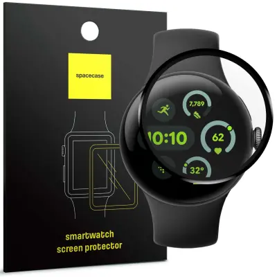 SPACECASE HYBRID KALJENO STEKLO ZA GOOGLE PIXEL WATCH 3 45MM