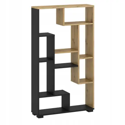 Stenska talna polica, navpična raven, Black Craftsman