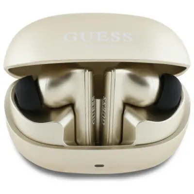 SLUŠALKE GUESS BLUETOOTH TWS S PRIKLJUČNO POSTAJO ZA TELEFON ZLATE