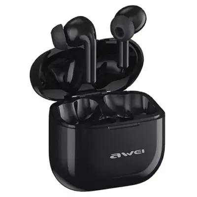 AWEI BLUETOOTH 5.3 T1 PRO ETUI SLUŠALKE + PRIKLJUČNA POSTAJA ČRNA