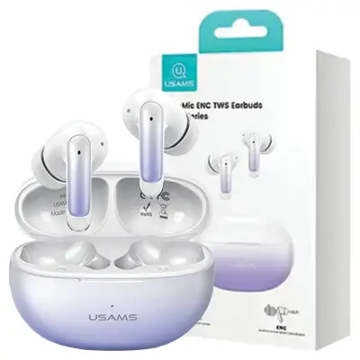 USAMS BLUETOOTH 5.3 TWS ENC SERIJA SLUŠALKE X-DON ZA TELEFON VIJOLIČNE