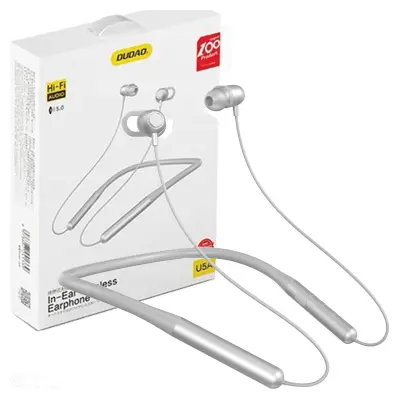 DUDAO BREZŽIČNE IN-EAR ŠPORTNE BLUETOOTH SLUŠALKE SREBRNE