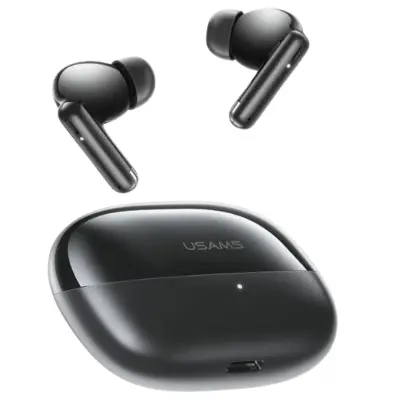 USAMS BLUETOOTH 5.3 IF27 BREZŽIČNE IN-EAR SLUŠALKE ČRNE