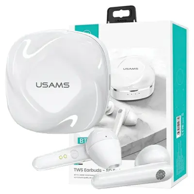 BREZŽIČNE SLUŠALKE USAMS BLUETOOTH 5.0 TWS ZA BEL BH TELEFON 01 USD