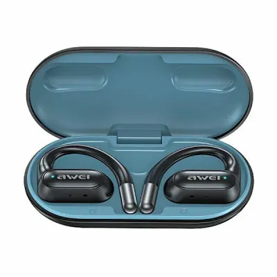 AWEI BLUETOOTH 5.4 T93 CASE SLUŠALKE ZA TELEFON Z MODRO PRIKLJUČNO POSTAJO