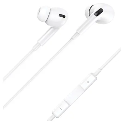 USAMS STEREO SLUŠALKE EP-41 USB-C WHITE CASE AUDIO ZA TELEFONE