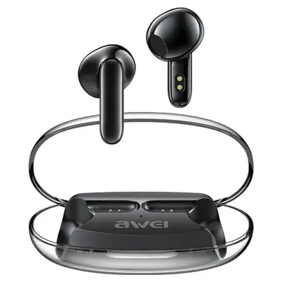 AWEI BLUETOOTH 5.3 T85 ENC TWS SLUŠALKE ZA TELEFON ČRNE ČRNE