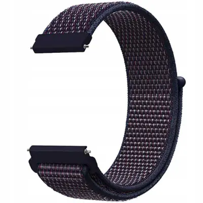 SPACECASE PAŠEK ZA URO 20MM NAJLON INDIGO ZA APPLE WATCH 1 2 3 4 5