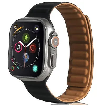 BELINE PAS ZA APPLE WATCH MAGNETNI 42/44/45/49MM ČRNO ČRN