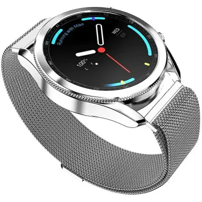 MREŽASTI PAS MERCURY ZA APPLE WATCH 38/40/41 MM SREBRNA SREBRNA
