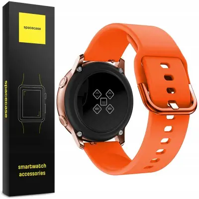 SPACECASE PAŠEK ZA URO 20MM ORANŽEN ZA APPLE WATCH 2 3 4 5 6 7 SE