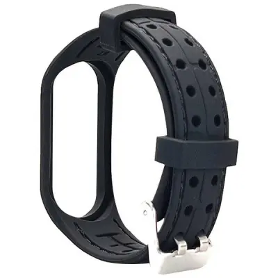 BELINE PAŠEK ZA MI BAND 6/5 PAMETNO PAŠČEK ZA URE ČRNO ČRN