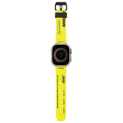 SKINARMA SHOKKU PAŠEK ZA APPLE WATCH 49/45/44MM RUMENO OHIŠJE ELECTRIC YELLOW