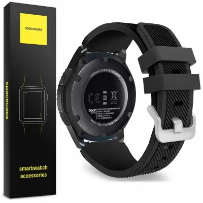 SPACECASE BLACK URE ZAPESTNICA S PAŠKOM ZA APPLE WATCH 1 2 3 4 5 6 SE