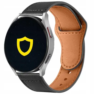 SPACECASE CLASSY USNJEN PAŠK ZA URO 22 MM ČRN