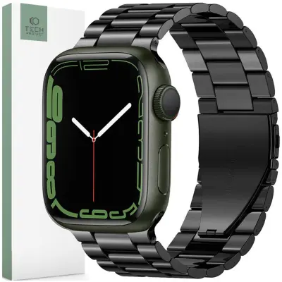 TECH-PROTECT STEEL PAŠEK ZA APPLE WATCH 4 5 6 7 8 9 SE ULTRA 42 44 45