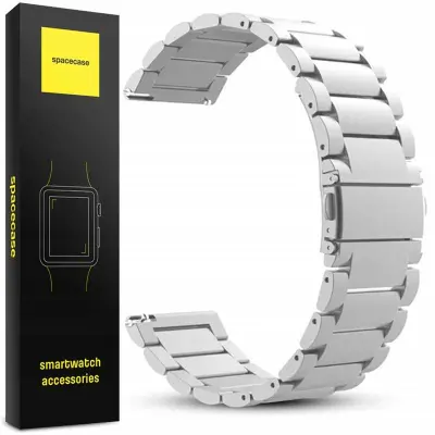 SPACECASE STEEL PAŠEK ZA URO 20MM SREBRN ZA APPLE WATCH SERIES 3 4 5 6