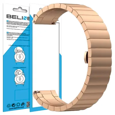 PAŠEK ZA URO BELINE 20MM BEAUTY ROSE GOLD / ROSE GOLD