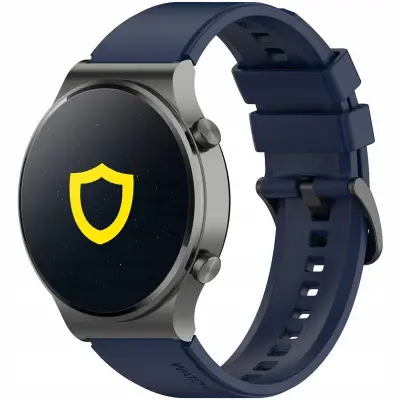SPACECASE PAŠEK ZA URO 20MM SC EASY BAND NAVY BLUE NEPREMOČLJIV