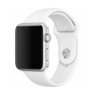 MERCURY SILICON PAŠEK ZA APPLE WATCH 38/40/41 MM WHITE WHITE