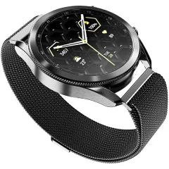 MREŽASTI PAS MERCURY ZA APPLE WATCH 42/44/45 MM ČRNO ČRN