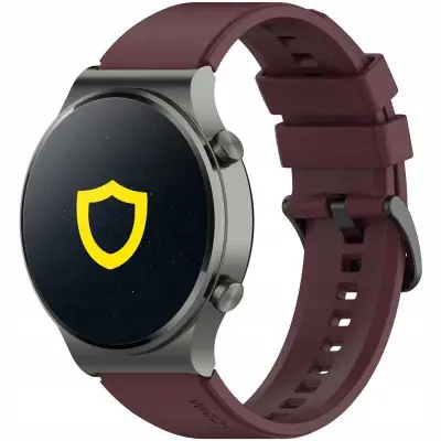 SPACECASE PAŠEK ZA URO SC EASY BAND 22MM TEMNO RDEČ ZA APPLE WATCH