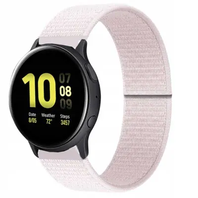 SPACECASE NAJLON PAŠEK ZA URO 20MM SVETLO ROZA ZA APPLE WATCH