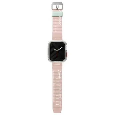 SKINARMA SHOKKU PAŠEK ZA APPLE WATCH 45/44/42MM ETUI SVETLO ROZA