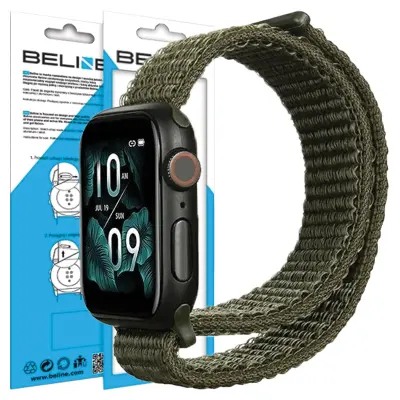 BELINE PAS ZA APPLE WATCH NYLON CARGO KHAKI 42/45/49MM ZADRGA