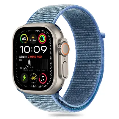 TECH-PROTECT NAJLON PAŠKI ZA APPLE WATCH 6/7/8/9/10/SE 40/41/42 MM BABY BLUE