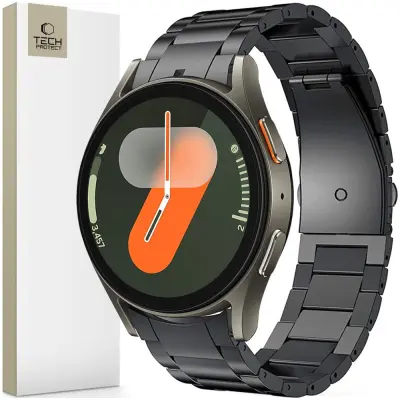 TECH-PROTECT NERJAVEČI PAŠEK ZA SAMSUNG GALAXY WATCH 4/5/6/7/FE ČRN
