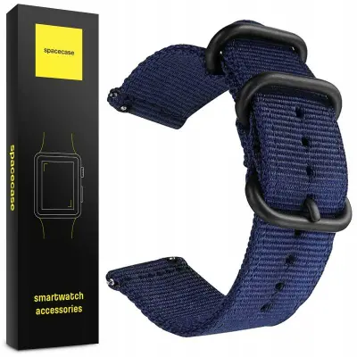 SPACECASE PAŠEK ZA URO SC NATO STRAP 22MM MORNO MODRA MOŠKA
