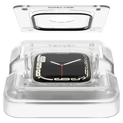 SPIGEN HYBRID STEKLO ZA APPLE WATCH 7/8 41MM OHIŠJE PROFLEX 2-PAK.