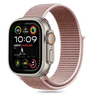 TECH-PROTECT PAŠEK ZA URO APPLE WATCH NYLON DUSTY ROSE 44 45 46 49 MM