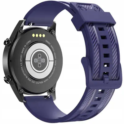 SPACECASE PAŠEK ZA URO 20MM MODER PAŠEK ZA PAMETNO URO GARMIN FITBIT