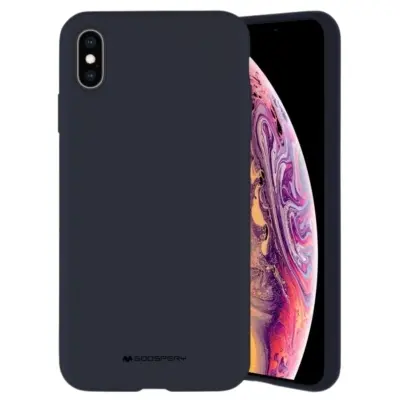 SILIKONSKI OVITEK MERCURY ZA IPHONE 13 PRO MAX 6.7 NAVY NAVY