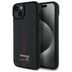 RED BULL HARDCASE MAGSAFE OVITEK ZA IPHONE 14 6.1 ČRNO IZ KARBONSKIH VLAKEN