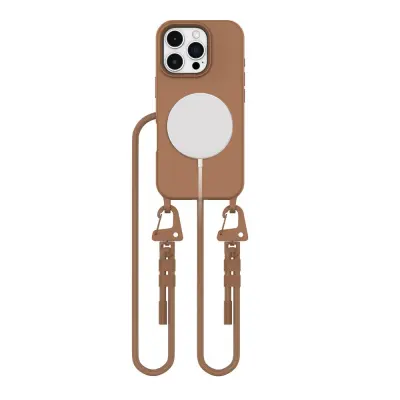 TECH-PROTECT MAGNERGLACE ZA MAGSAFE ZA IPHONE 16 PRO OVITEK ČOKOLADNO RJAVA