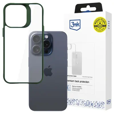OVITEK 3MK SATIN ARMOR ZELEN ZA OVITEK APPLE IPHONE 15 PRO