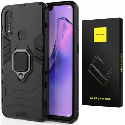 OVITEK SPACECASE ZA TELEFON OPPO A31 X-RING ČRN