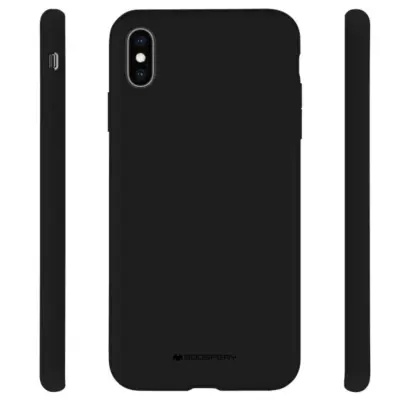 SILIKONSKI OVITEK MERCURY ZA SAMSUNG GALAXY S23+ S916 ČRN OVITEK