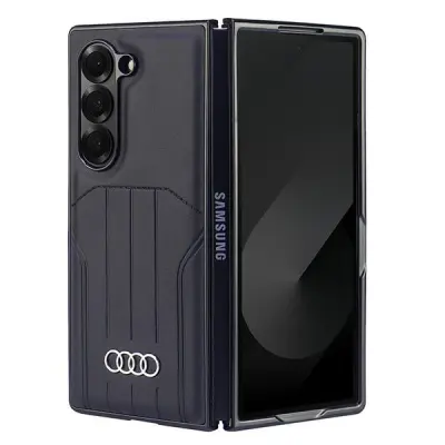 OVITEK AUDI MAGSAFE ZA SAMSUNG GALAXY Z FOLD 6 ETUI HARDCASE ČRN
