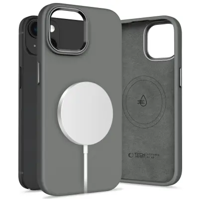 TECH-PROTECT SILIKON PURE ZA MAGSAFE OVITEK ZA IPHONE 15 GLINE