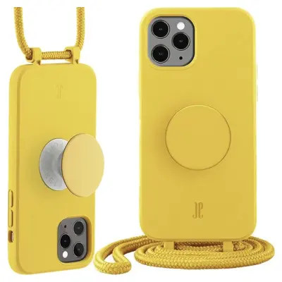 OVITEK JUST ELEGANCE POPGRIP ZA IPHONE 11 PRO 5.8 RUMENA ZAJČJA ŠAKA