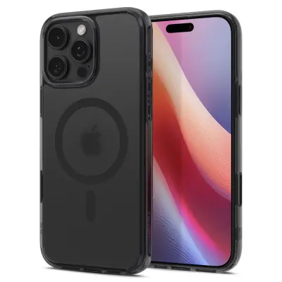 SPIGEN ULTRA HYBRID OVITEK ZA MAGSAFE IPHONE 16 PRO ZA TELEFON FROST BLACK