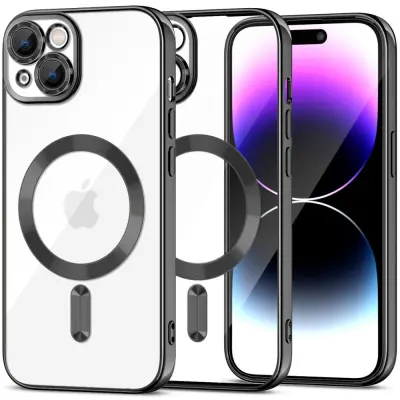 OVITEK TECH-PROTECT MAGSHINE ZA MAGSAFE ZA IPHONE 15 ČRN